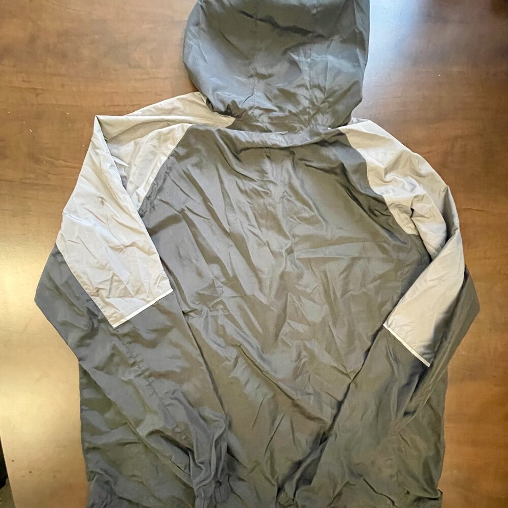 Fila Mens Windbreaker Size XXL, Black/Silver - Picture 4 of 4